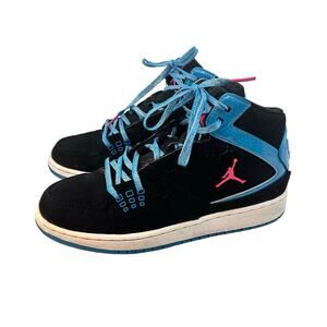 Nike Jordan Flight Kids Basketball Sneakers Unisex US Size 4.5Y Black 371389-027